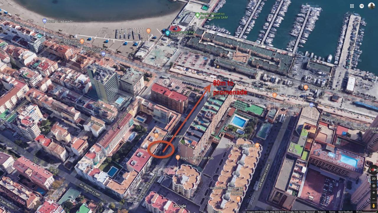 New Central 2Br Apartment 100M-To-Beach Free Parking فوينخيرولا المظهر الخارجي الصورة